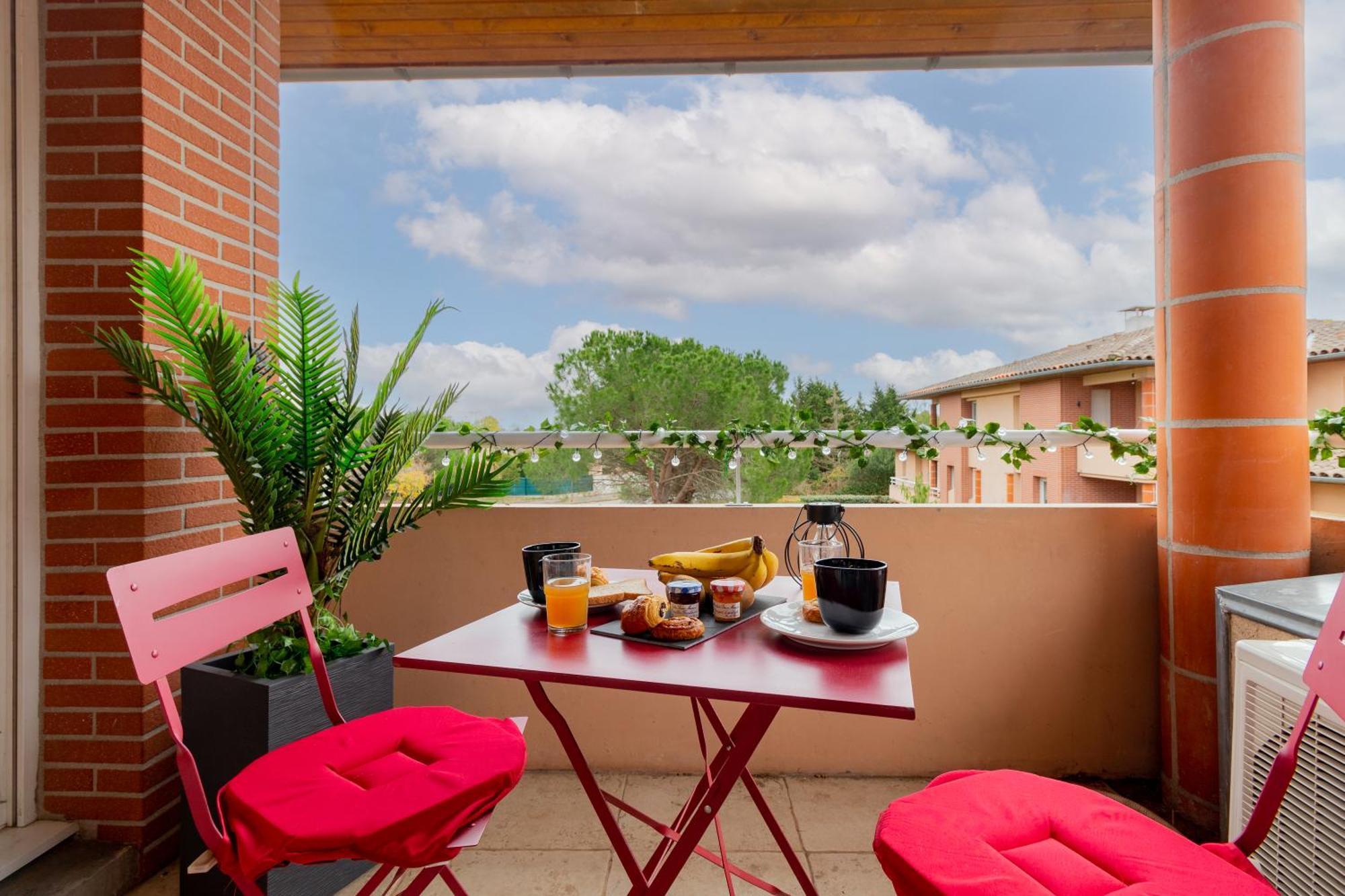Studio Toulousecitystay Basso Cambo Bagian luar foto