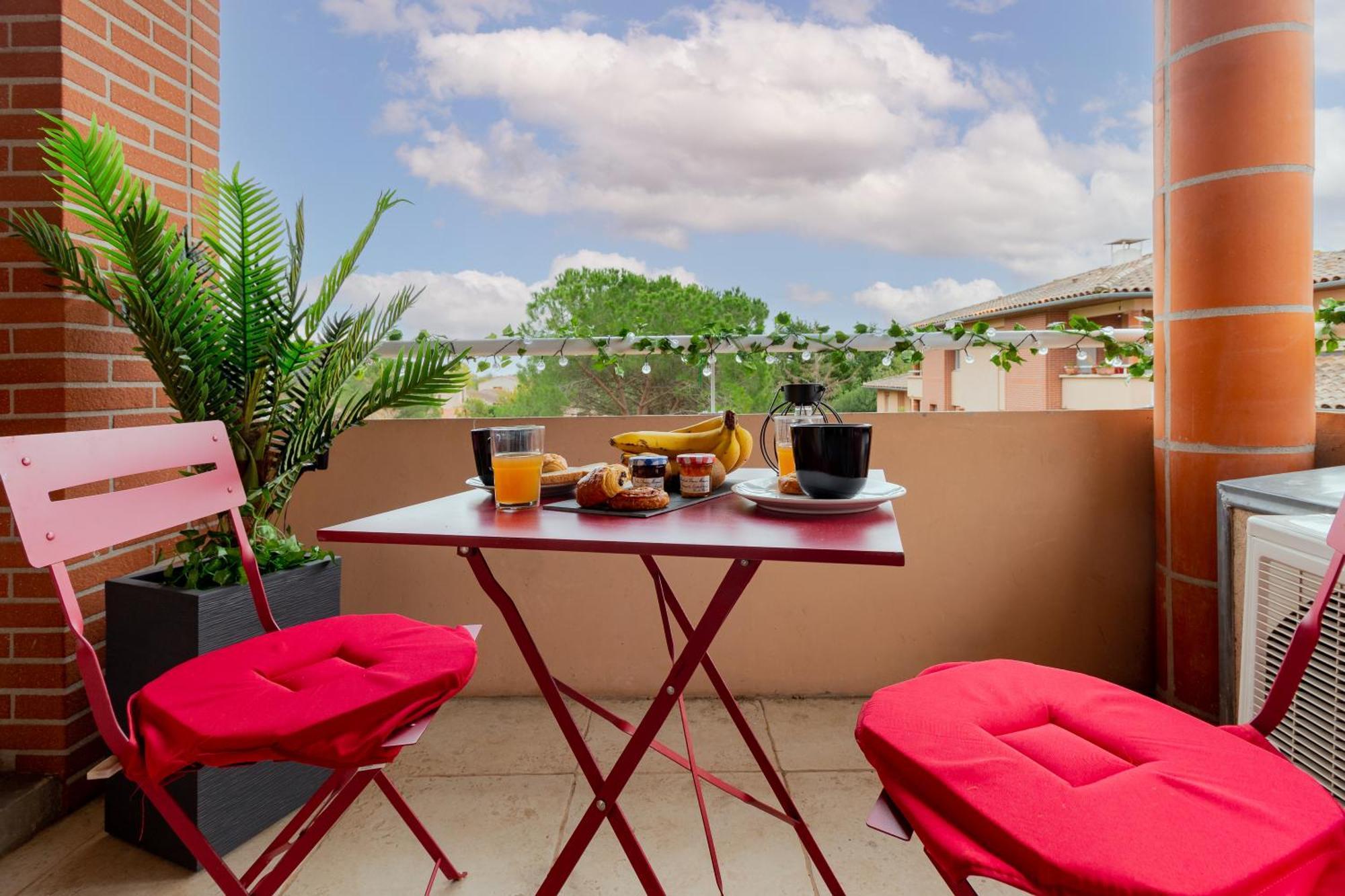 Studio Toulousecitystay Basso Cambo Bagian luar foto