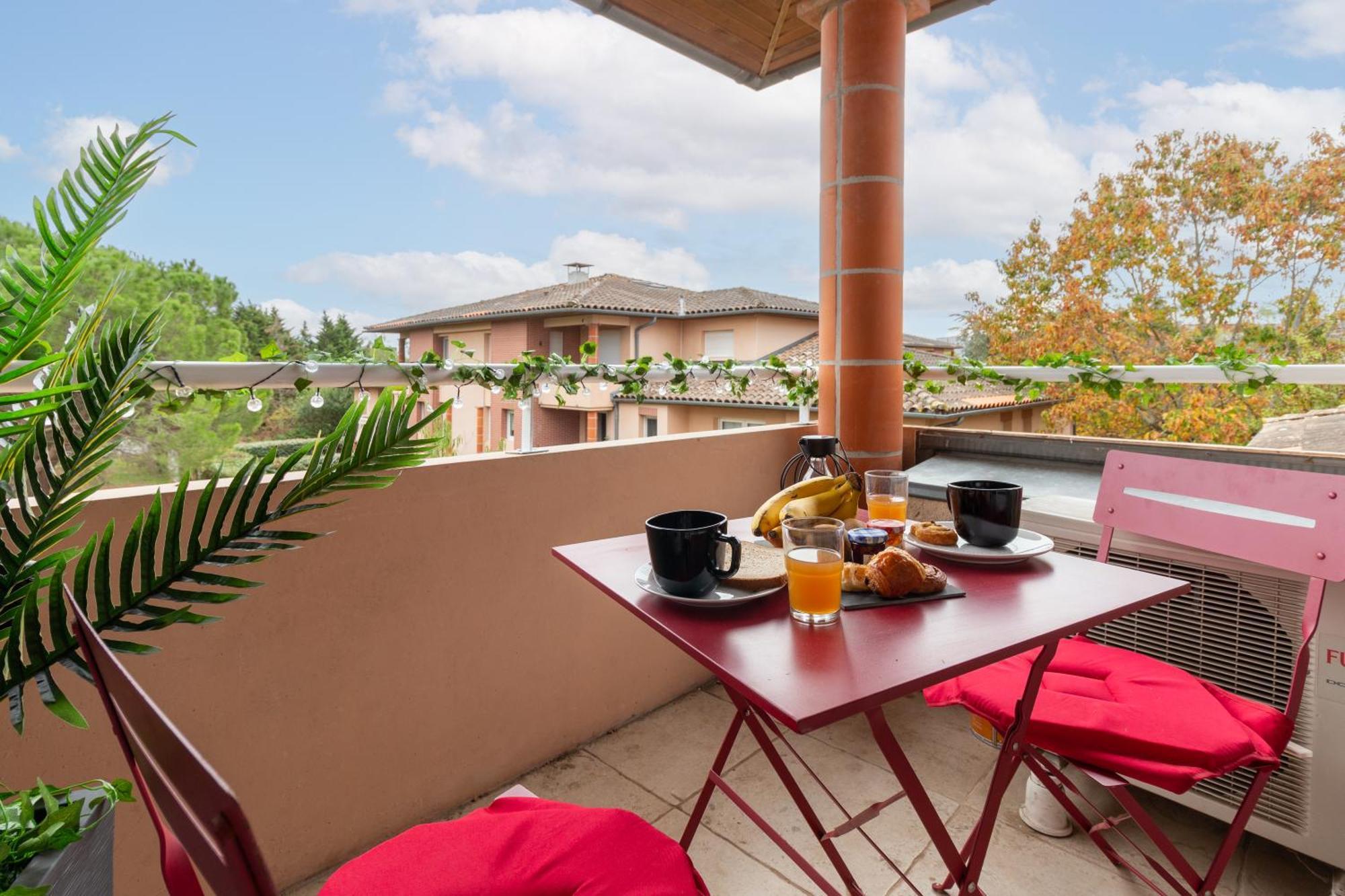 Studio Toulousecitystay Basso Cambo Bagian luar foto